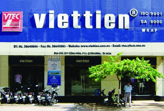 Việt Tiến là thương hiệu khá nổi tiếng trong ngành dệt may