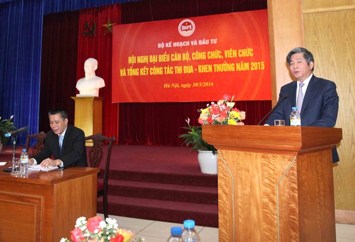 Bộ trưởng Bùi Quang Vinh phát động phong trào thi đua Ngành Kế hoạch và Đầu tư năm 2016