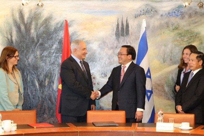 Hiệp định Thương mại tự do Việt Nam-Israel được khởi động đàm phán vào cuối năm 2015.