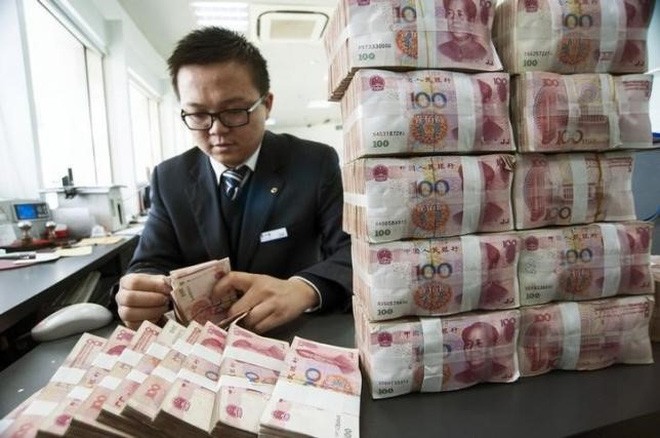 Nợ xấu đang tăng nhanh ở nhiều ngân hàng Trung Quốc. Ảnh: Reuters.