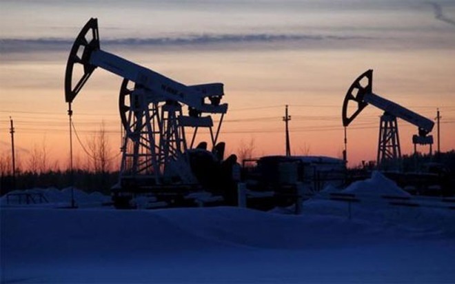 Một mỏ dầu ở Siberia, Nga ngày 25/2/2016 - Ảnh: Reuters.