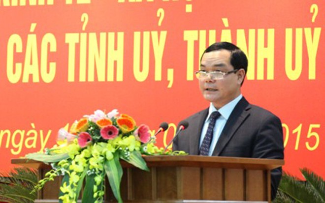 Ông Nguyễn Đình Khang, Ủy viên Trung ương Đảng, tân Bí thư Tỉnh uỷ Hà Nam