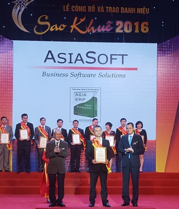 Lần thứ 5 liên tiếp, AsiaSoft đoạt giải thưởng Sao Khuê
