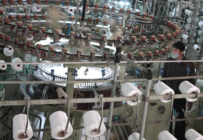 Nhà đầu tư Đài Loan dành nhiều sự quan tâm đến các dự án trong lĩnh vực dệt may và sản xuất giấy. Ảnh: Nguyễn Nam