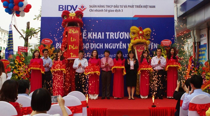 BIDV khai trương Phòng Giao dịch Nguyễn Văn Huyên