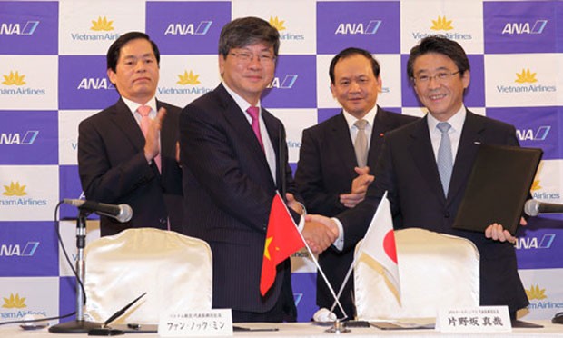 Lãnh đạo Vietnam Airlines và ANA ký hợp đồng hợp tác chiến lược tại Nhật cuối tuần này.