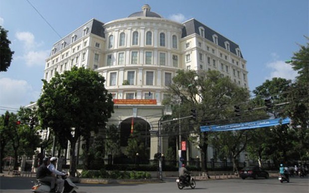 Trụ sở Bộ Tài chính ở Hà Nội.