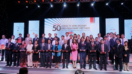 Công bố top 50 doanh nghiệp tốt nhất Việt Nam