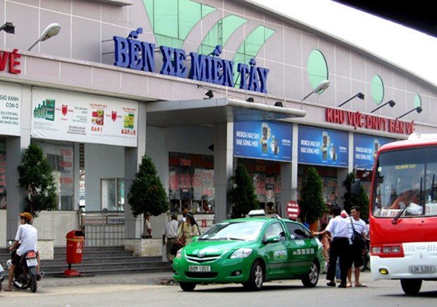 Bến xe Miền Tây hiện hữu ở đường Kinh Dương Vương, quận Bình Tân. Ảnh: Hữu Công