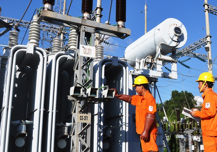 Gói thầu số 7: Xây lắp trạm thuộc Dự án Trạm biến áp 500 kV Tây Hà Nội có giá trúng thầu là 76,5 tỷ đồng. Ảnh: Quốc Tuấn
