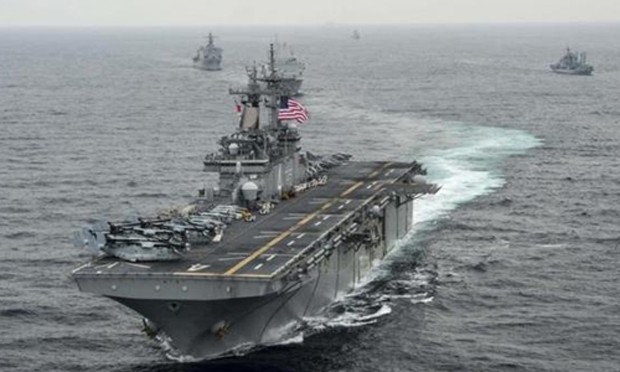 Mỹ tuyên bố sẽ tiếp tục tuần tra ở Biển Đông bất chấp chỉ trích từ Trung Quốc. Ảnh minh họa: Reuters.