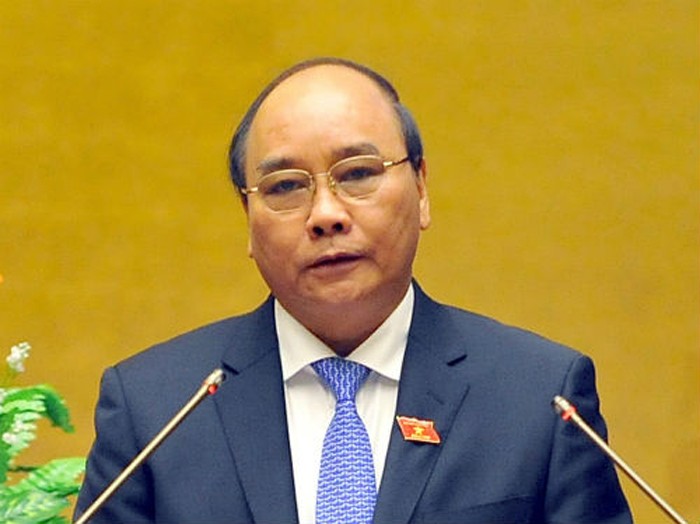 Thủ tướng Nguyễn Xuân Phúc thừa nhận nợ công đang tăng cao và áp lực trả nợ của quốc gia là khá lớn.Ảnh: N.A