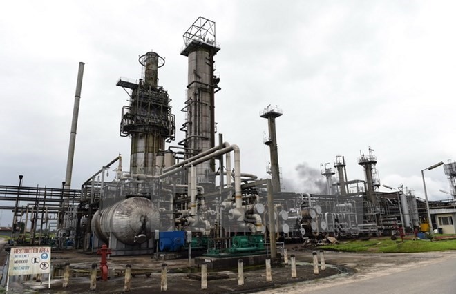 Nhà máy lọc dầu tại Port Harcourt, Nigeria. (Nguồn: AFP/TTXVN)