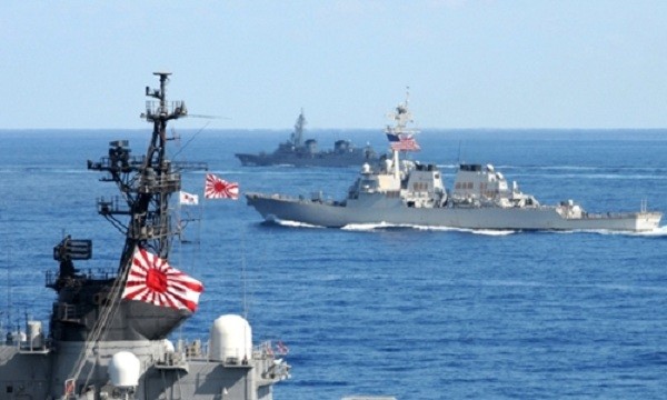 Trung Quốc cảnh báo Nhật Bản không nên tuần tra chung với Mỹ ở Biển Đông. Ảnh minh họa: US Navy.