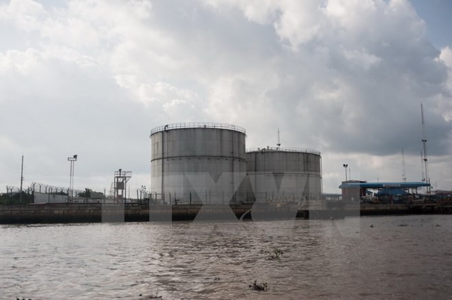 Kho trữ dầu ở Warri, bang Delta ngày 8/6. (Nguồn: AFP/TTXVN)