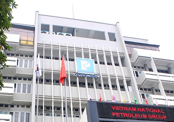 Một góc trụ sở Tập đoàn Xăng dầu Việt Nam.