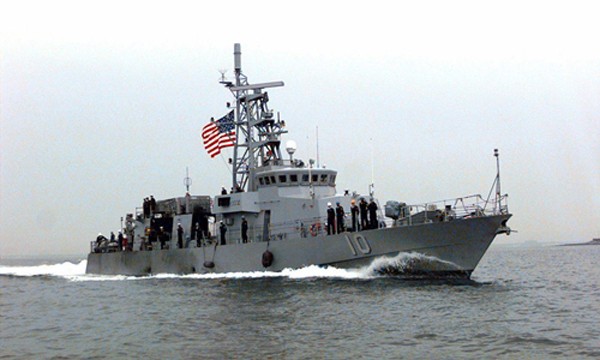 Tàu USS Firebolt. Ảnh: Wikimedia.