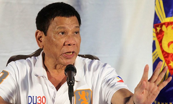 Tổng thống Philippines Rodrigo Duterte được cho là người khó đoán. Ảnh:Reuters