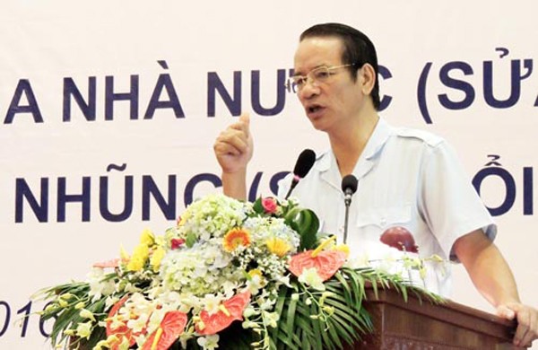 Phó tổng thanh tra chính phủ Nguyễn Văn Thanh. Ảnh: Võ Hải.