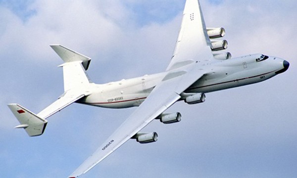 Vận tải cơ An-225 là máy bay lớn nhất thế giới hiện nay. Ảnh: Wikipedia