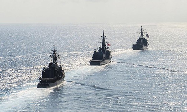 Trung Quốc lên án khi Nhật Bản tuyên bố sẽ tăng tuần tra ở Biển Đông. Ảnh:Reuters