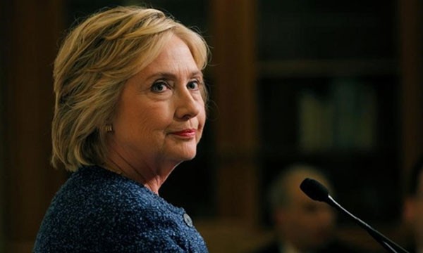 Ứng viên tổng thống đảng Dân chủ Hillary Clinton. Ảnh:Reuters