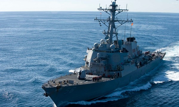 Tàu USS John S. McCain. Ảnh: US Navy
