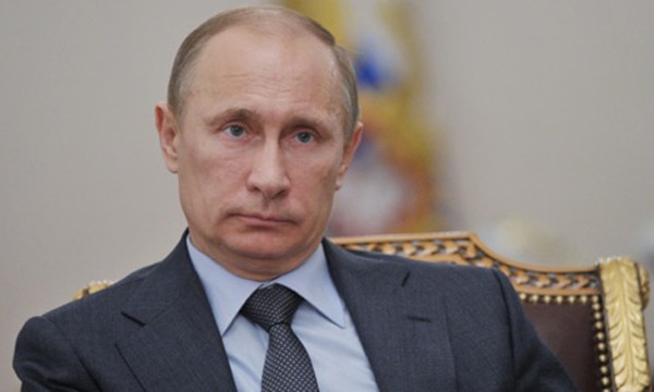 Tổng thống Nga Vladimir Putin. Ảnh:AFP