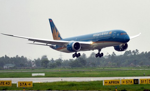 Máy bay Boeing 787 được mệnh danh "khách sạn 5 sao di động". Ảnh: Xuân Hoa