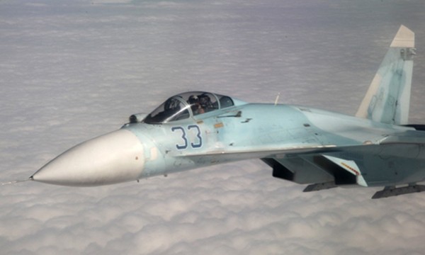 Chiến đấu cơ Su-27 của không quân Nga. Ảnh: Sputnik.