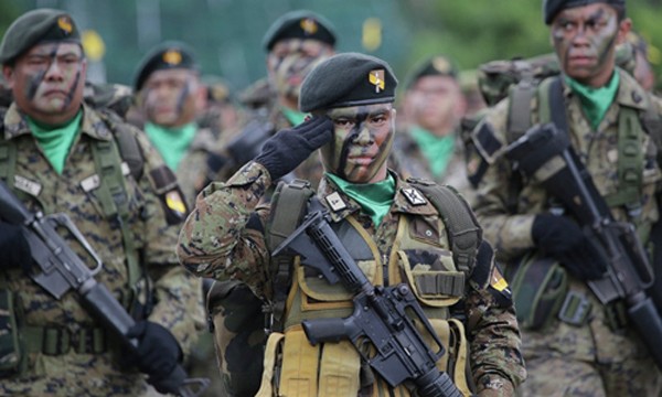 Binh sĩ quân đội Philippines. Ảnh: AFP.