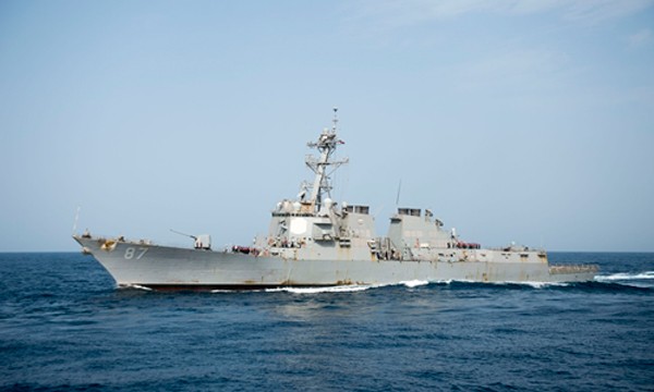 Tàu USS Manson. Ảnh: US Navy.