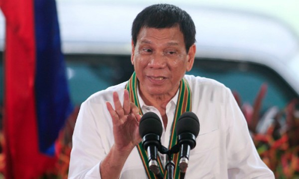 Tổng thống Philippines Rodrigo Duterte. Ảnh:Reuters
