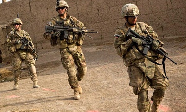 Binh sĩ Mỹ ở Afghanistan. Ảnh: AFP