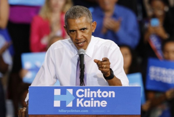 Tổng thống Mỹ Barack Obama phát biểu tại Miami hôm 20/10. Ảnh: AFP