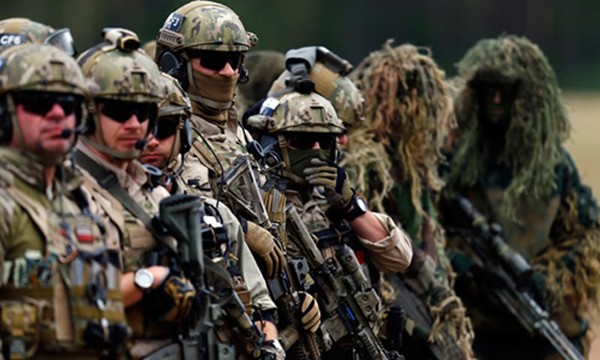 Đặc nhiệm Ba Lan tham gia một cuộc tập trận của NATO ở nước này tháng 9/2014. Ảnh: Reuters.