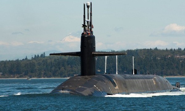 Tàu ngầm chiến lược lớp Ohio USS Pennsylvania của hải quân Mỹ. Ảnh: CNN