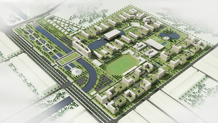 Ký hợp đồng xây dựng hạ tầng kỹ thuật Trường Đại học Việt Đức