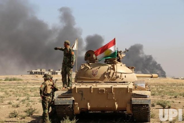 Các lực lượng Iraq tiến công vào Mosul (Ảnh: UPI)