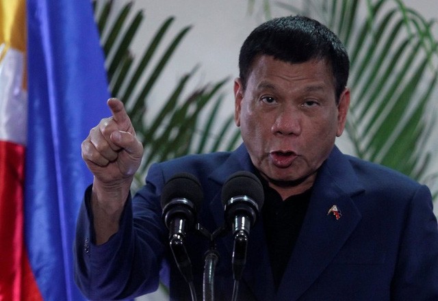 Tổng thống Philippines Rodrigo Duterte. (Ảnh: AFP)