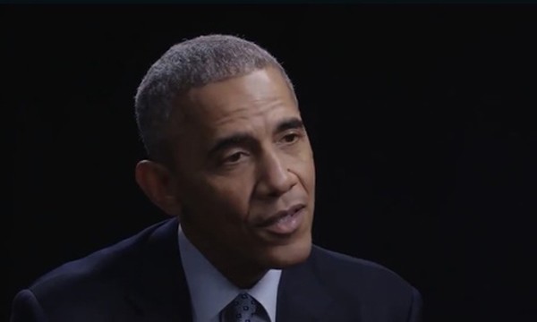 Tổng thống Mỹ Barack Obama xuất hiện trong chương trình phỏng vấn trên truyền hình "Now This News". Ảnh: CNN