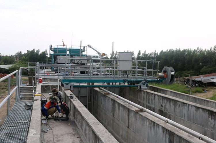 Cần Thơ: Nhà máy Xử lý nước thải 500 tỷ đồng tắc đầu ra