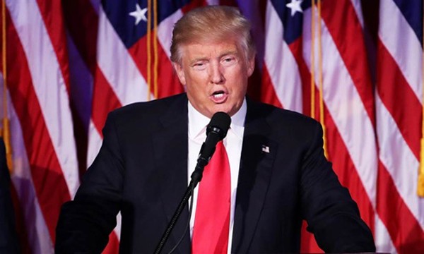 Tổng thống Mỹ mới đắc cử Donald Trump. Ảnh:NBC News