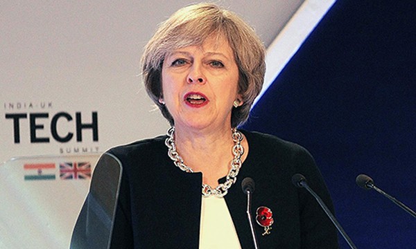 Thủ tướng Anh Theresa May. Ảnh: Independent