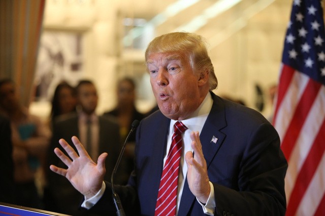 Tổng thống đắc cử Donald Trump. (Ảnh: AFP)