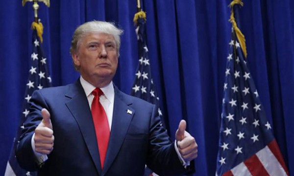 Ông Trump đắc cử sau khi giành thắng lợi ở một loạt bang chiến trường quan trọng. Ảnh:Reuters