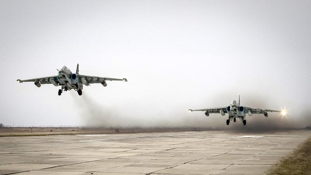 Máy bay nga hoạt động tại Syria (Ảnh minh họa: Reuters)