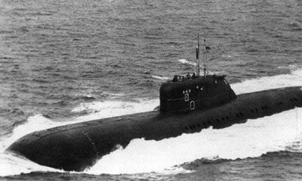 Một tàu ngầm lớp Charlie của Liên Xô. Ảnh:History