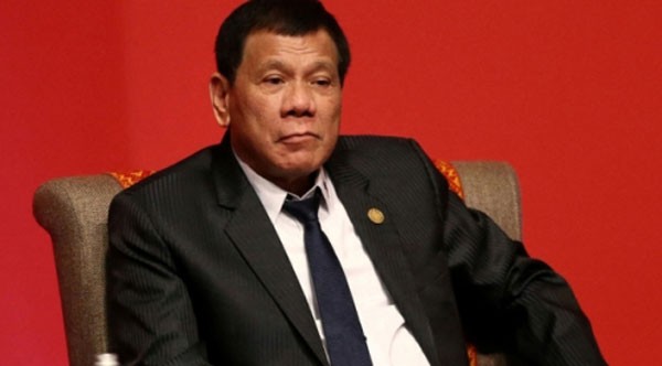 Tổng thống Philippines Rodrigo Duterte. Ảnh:Reuters