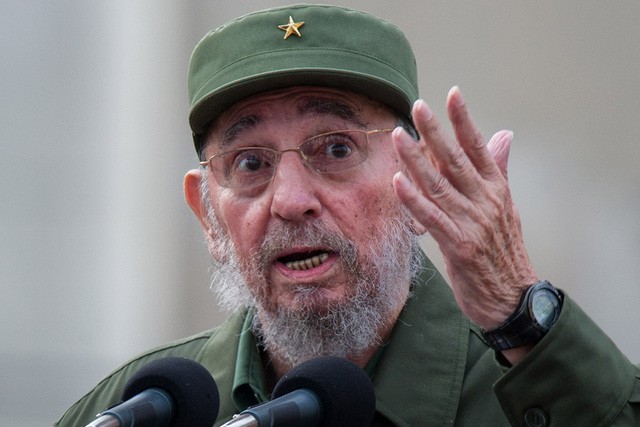 Cựu Chủ tịch Cuba Fidel Castro (Ảnh: AFP)